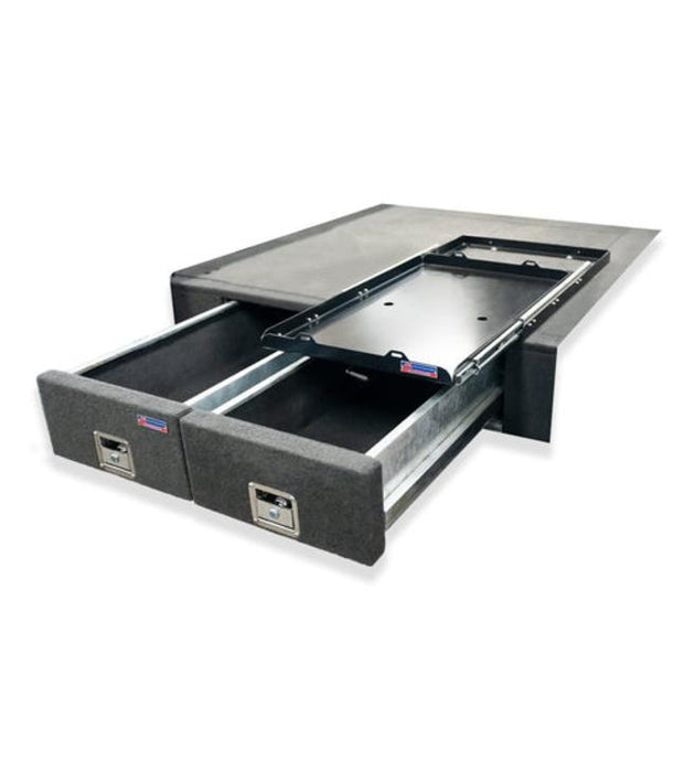 044 - 02M Challenger Pb - Pc (Wagon) 10 - 15 Drawer System With Medium Slide Piranha Off Road Products