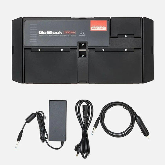 100Ah Goblock Portable Dual Battery System