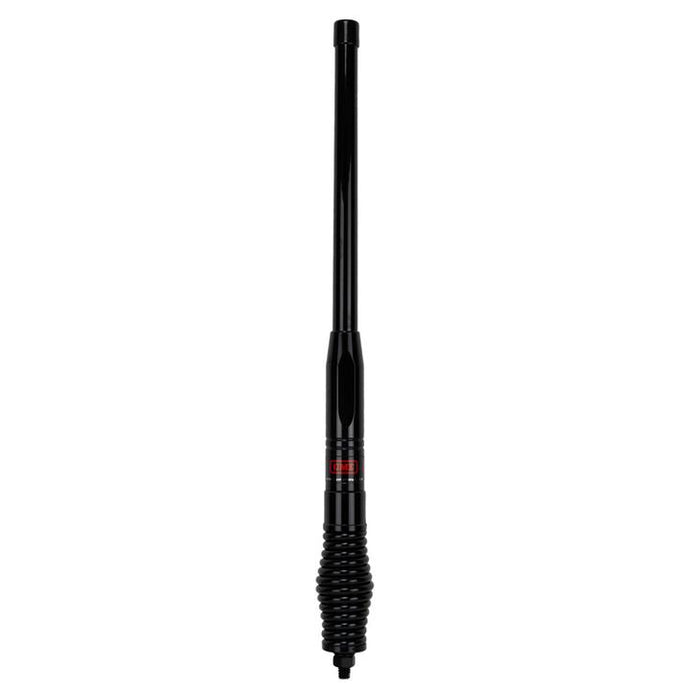 GME 580mm Heavy Duty Fibreglass Radome Antenna AS004B Spring (2.1dBi Gain) - Black