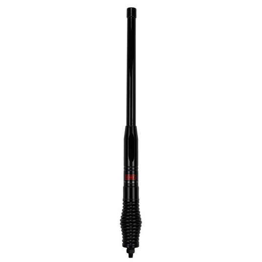 GME 580mm Heavy Duty Fibreglass Radome Antenna AS004B Spring (2.1dBi Gain) - Black