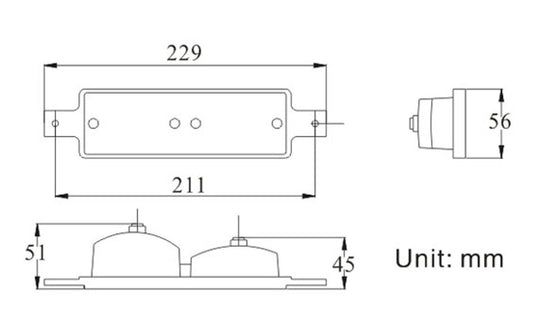 AP LED Bullbar Light - Indicator - Pair