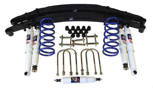 4x4 Suspension Lift Kit - Extra Heavy Duty Raised 50mm- Toyota Landcruiser 78 Series Troop Carrier - 9/1999 to Current