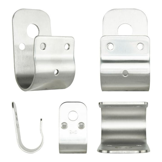 GME 38mm Wrap Around Bull Bar Bracket- Stainless Steel