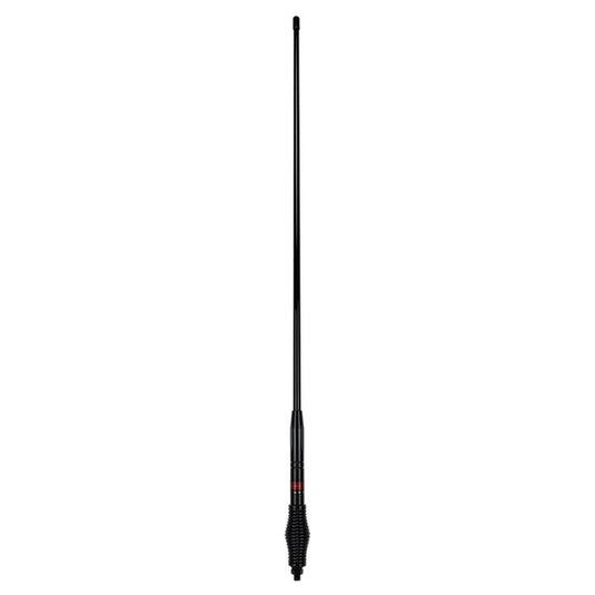 GME 1060mm Fibreglass Radome Antenna, AS001B Spring (6.6dBi Gain) - Black