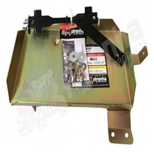 Battery Tray To Suit Toyota Prado 150 2.8L 2015 onwards - Australian Made Piranha Off Road