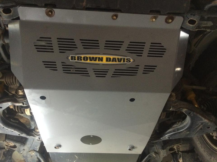 Brown Davis Front Underbody Protection to Suit Toyota Prado 120 Series Brown Davis