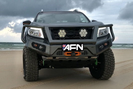 Full Bullbar with Fog/Indicator Inserts and Winch Mount