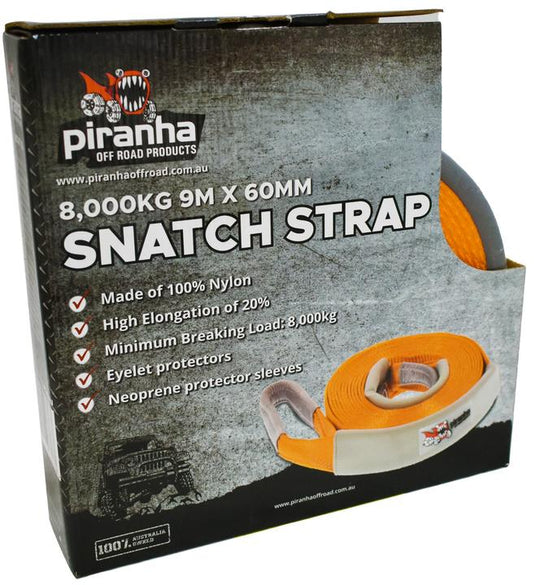 Snatch Strap - 60mm x 9m - 8000 KG