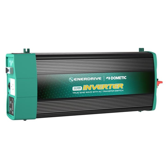 Enerdrive 2600W 12V True Sine Wave Inverter with AC Transfer & Safety Switch Enerdrive