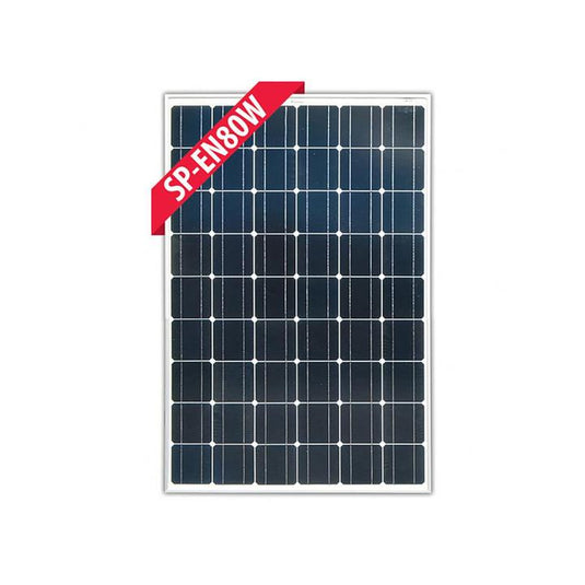 Enerdrive 80W Fixed Mono Solar Panel (Silver Frame) Enerdrive