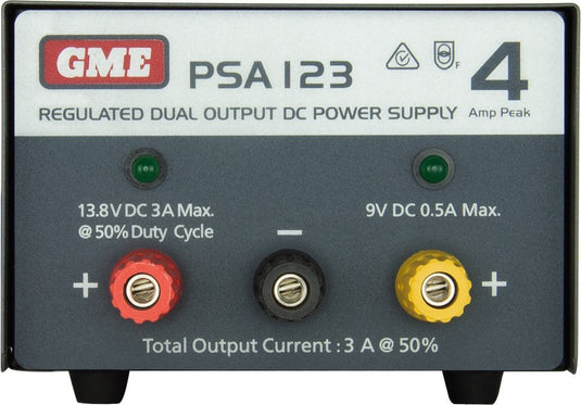 GME Regulated Power Supply (4 Amp Peak) GME