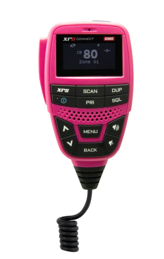 GME XRS Connect Super Compact UHF CB - McGrath Foundation Pink GME