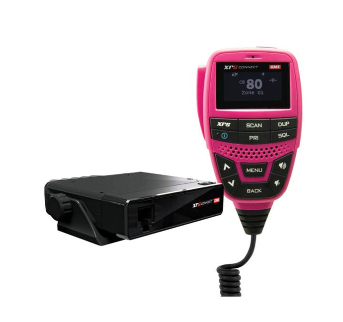 GME XRS Connect Super Compact UHF CB - McGrath Foundation Pink GME