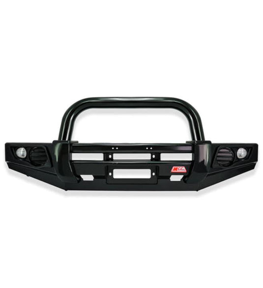 Land Cruiser 70 series UTE 2016 - 2020 707 - 01 Falcon Bull Bar Single Black Loop Package (No Foglight) MCC