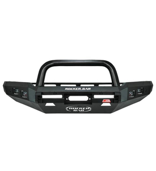 Ranger PK 2009 - 2011 078 - 01SQSBL Rocker Bull Bar Single Sand Black Loop Package MCC