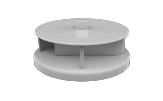 Rotary Vent White PVC - 230MM McNaughtans Australia