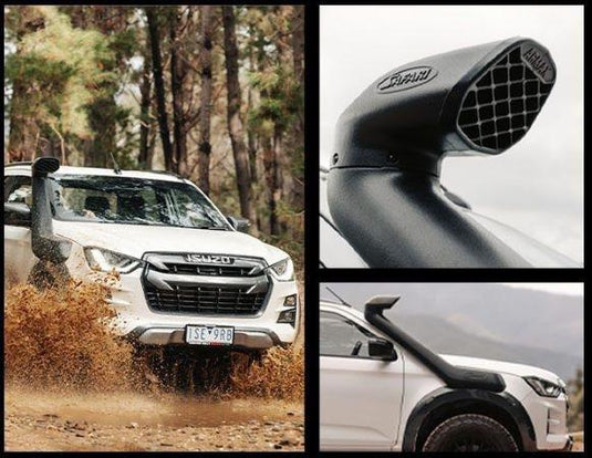 Safari ARMAX 4X4 SNORKEL for the Isuzu D-Max RG01 MY21 Piranha Off Road Products